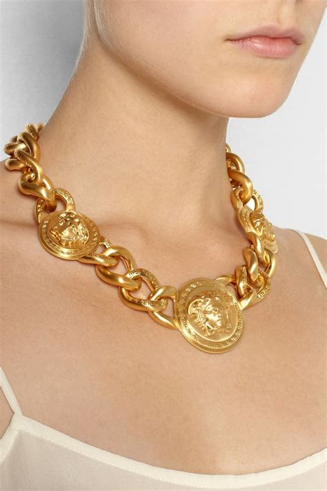 versace gold ivj|versace jewelry collection.